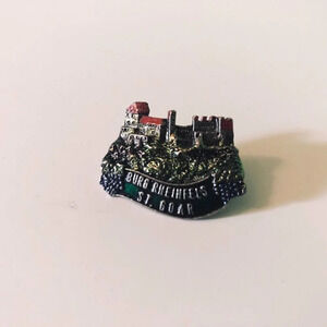 Vintage Burg Rheinfels Castle Octoberfest  Pin St Goar Germany